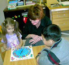 Wheel of Action Speech Therapy Game for Children