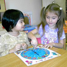 Children's language skills improve effortlessly with WHEEL OF ACTION